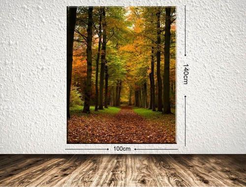 Dev Boyut Manzara Kanvas Tablo 100x140 cm
