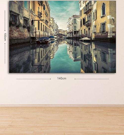 Dev Boyut Dekoratif Kanvas Tablo 100x140 cm
