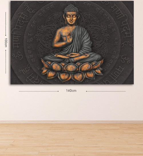 Dev Boyut Dekoratif Kanvas Tablo 100x140 cm