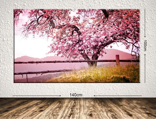 Dev Boyut Manzara Kanvas Tablo 100x140 cm
