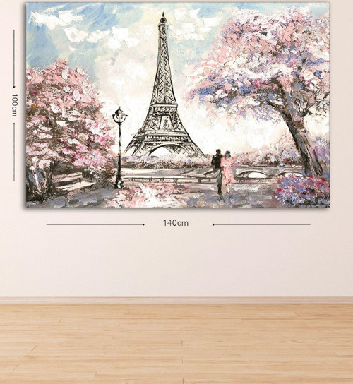 Dev Boyut Dekoratif Kanvas Tablo 100x140 cm
