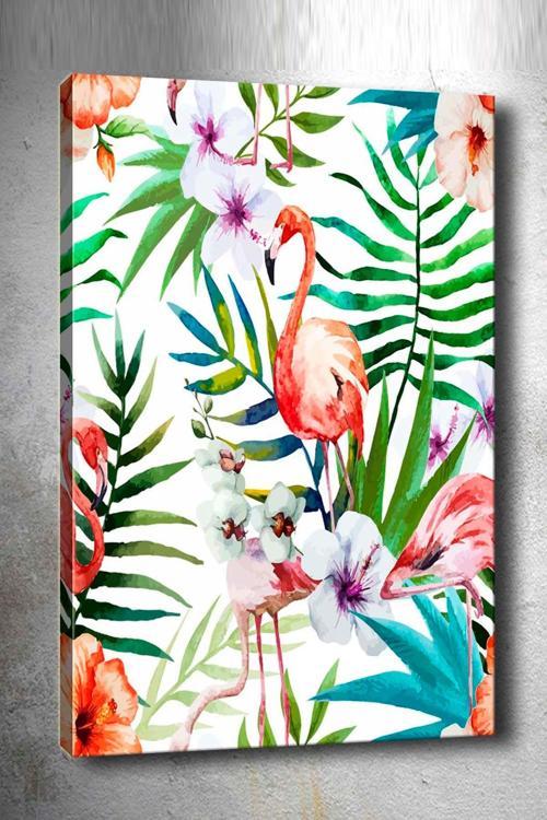 30x40 cm Tropikal Kanvas Tablo