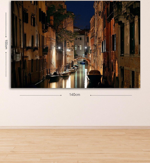 Dev Boyut Dekoratif Kanvas Tablo 100x140 cm