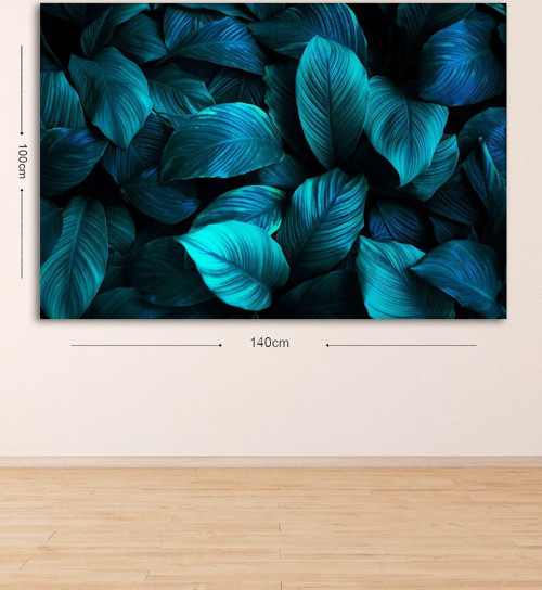 Dev Boyut Dekoratif Kanvas Tablo 100x140 cm