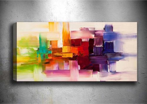 30x90 cm Dekoratif Kanvas Tablo