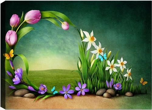 50x70 cm Dekoratif Kanvas Tablo