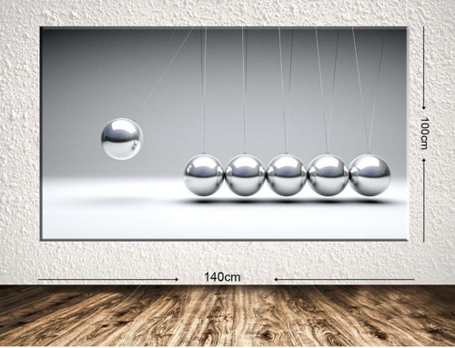 Dev Boyut Dekoratif Kanvas Tablo 100x140 cm