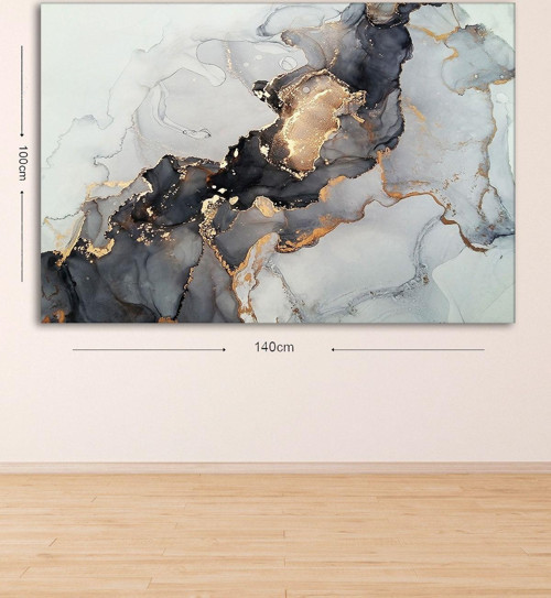 Dev Boyut Dekoratif Kanvas Tablo 100x140 cm