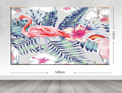 Dev Boyut Dekoratif Kanvas Tablo 100x140 cm
