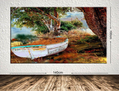 Dev Boyut Dekoratif Kanvas Tablo 100x140 cm