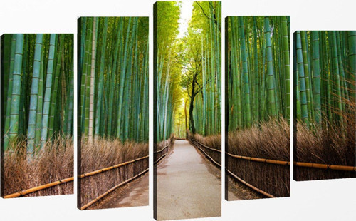 5 Parçalı Kanvas Tablo 60x100 cm