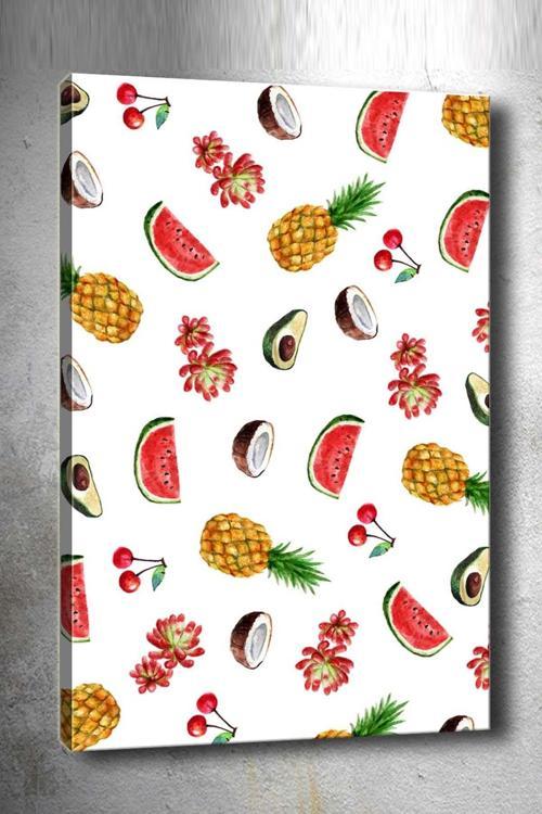 30x40 cm Tropikal Kanvas Tablo