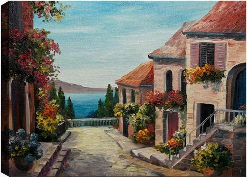 50x70 cm Manzara Kanvas Tablo