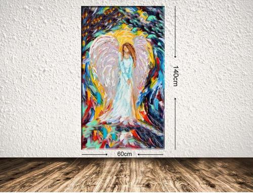 Dev Boyut Dekoratif Kanvas Tablo 60x140 cm