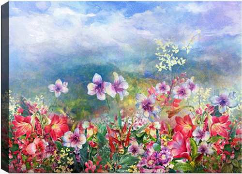 50x70 cm Çiçek Kanvas Tablo