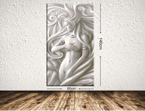 Dev Boyut Dekoratif Kanvas Tablo 60x140 cm