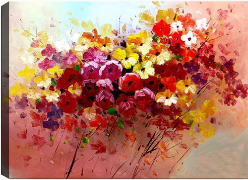 50x70 cm Çiçek Kanvas Tablo