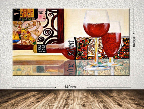Dev Boyut Dekoratif Kanvas Tablo 100x140 cm