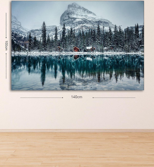 Dev Boyut Dekoratif Kanvas Tablo 100x140 cm