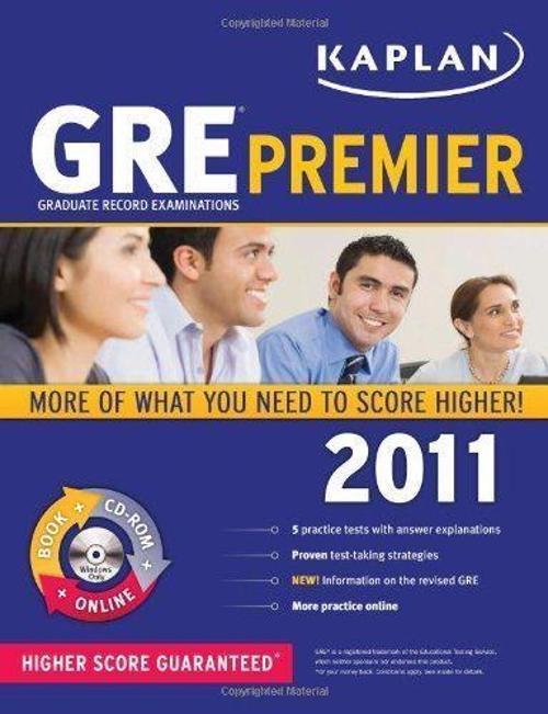 Kaplan Gre Premıer 2011 Wıth Cd Rom