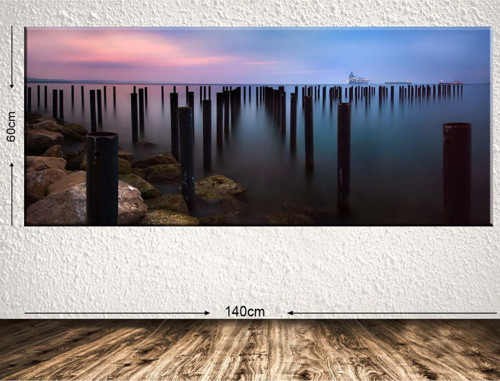 Dev Boyut Manzara Kanvas Tablo 60x140 cm