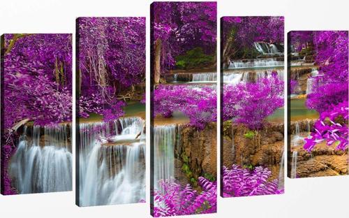 5 Parçalı Kanvas Tablo 60x100 cm
