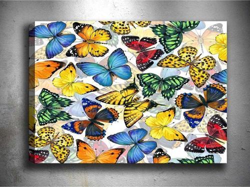 30x40 cm Tropikal Kanvas Tablo
