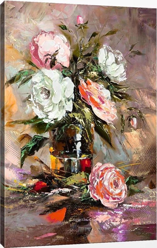 50x70 cm Çiçek Kanvas Tablo