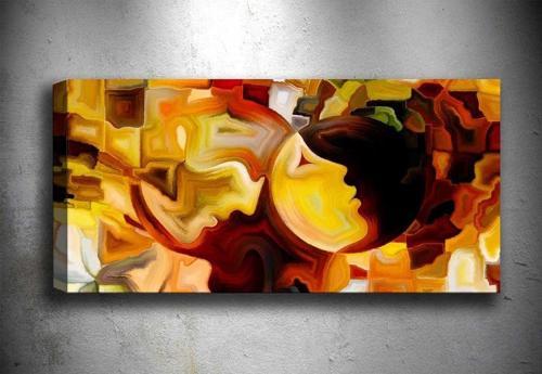 30x90 cm Dekoratif Kanvas Tablo