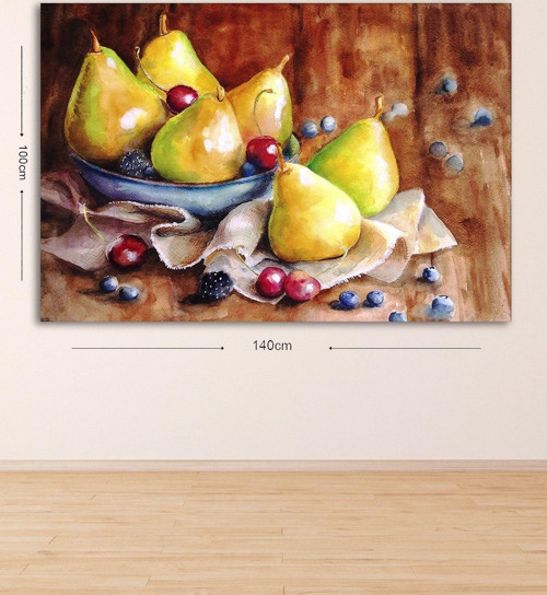 Dev Boyut Dekoratif Kanvas Tablo 100x140 cm