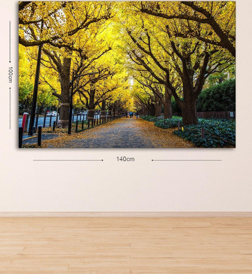 Dev Boyut Dekoratif Kanvas Tablo 100x140 cm