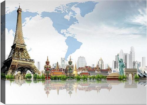 50x70 cm Dekoratif Kanvas Tablo