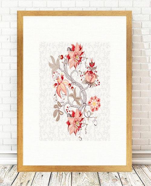 Altın Varak Çerçeveli Tablo 25 cm x 30 cm
