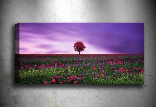 30x90 cm Manzara Kanvas Tablo