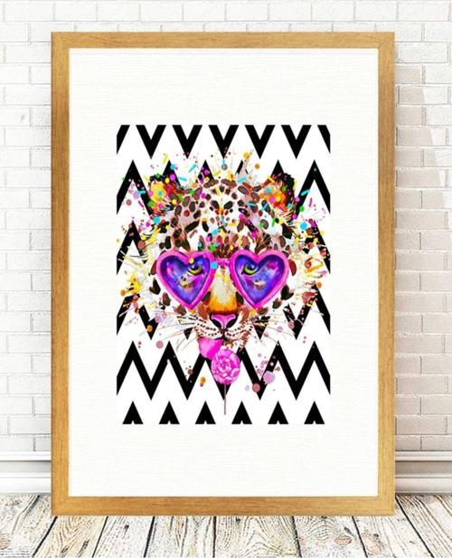 Altın Varak Çerçeveli Tablo 25 cm x 30 cm