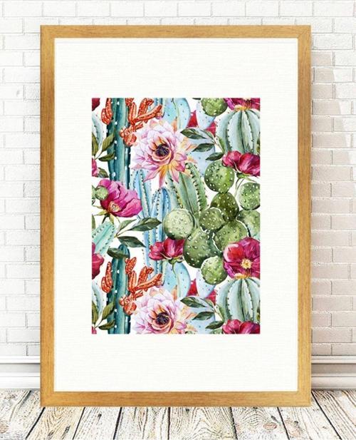 Altın Varak Çerçeveli Tablo 25 cm x 30 cm