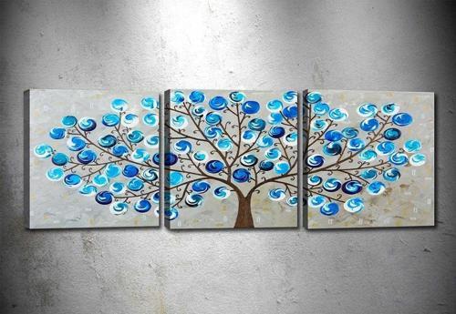 3 Parçalı Kanvas Tablo