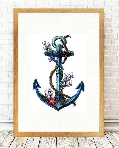 Altın Varak Çerçeveli Tablo 25 cm x 30 cm