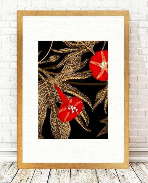 Altın Varak Çerçeveli Tablo 25 cm x 30 cm