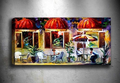 30x90 cm Dekoratif Kanvas Tablo