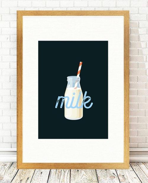 Altın Varak Çerçeveli Tablo 25 cm x 30 cm