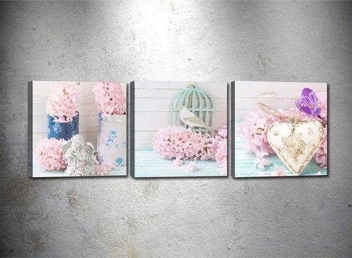 3 Parçalı Kanvas Tablo
