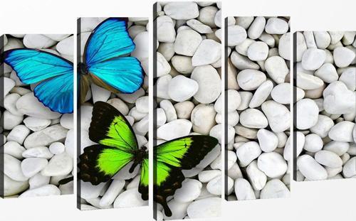 5 Parçalı Kanvas Tablo 60x100 cm