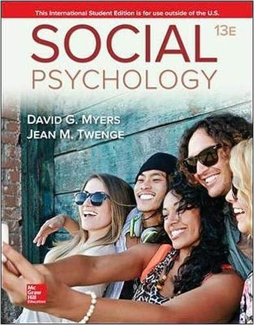 Socıal Psychology 13E - Mcgraw-Hill Education (Asia)