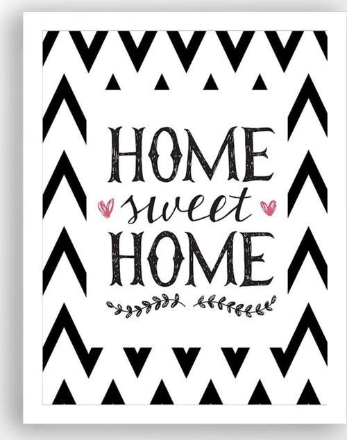 Beyaz Çerçeveli Tablo 25 cm x 30 cm