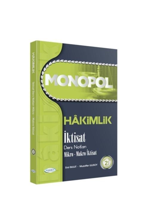 Hakimlik Iktisat Ders Notları - Monopol - Monopol Yayınları