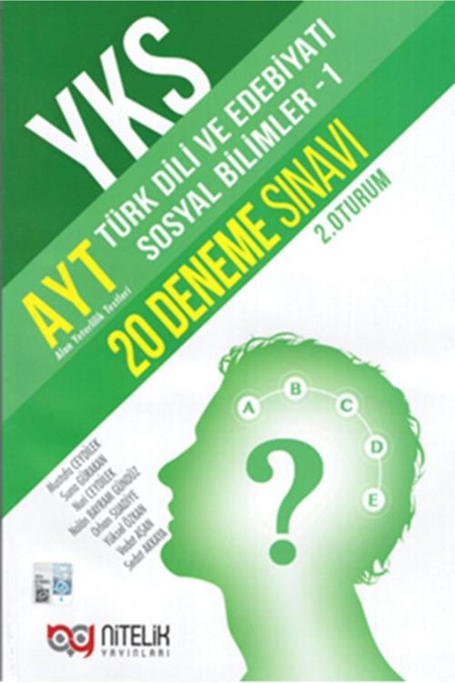Nitelik Ayt Edebiyat Türk Dili Ve Edebiyatı 20 Deneme - 