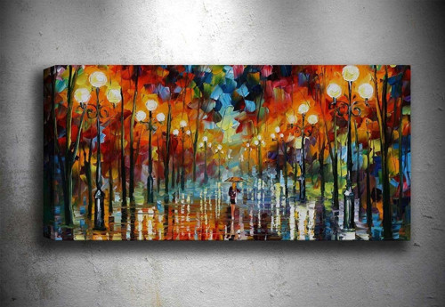 30x90 cm Manzara Kanvas Tablo