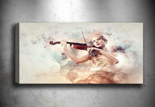 30x90 cm Dekoratif Kanvas Tablo