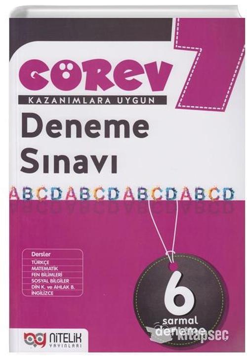 Nitelik 7. Sınıf Görev 6 Sarmal Deneme *yeni*